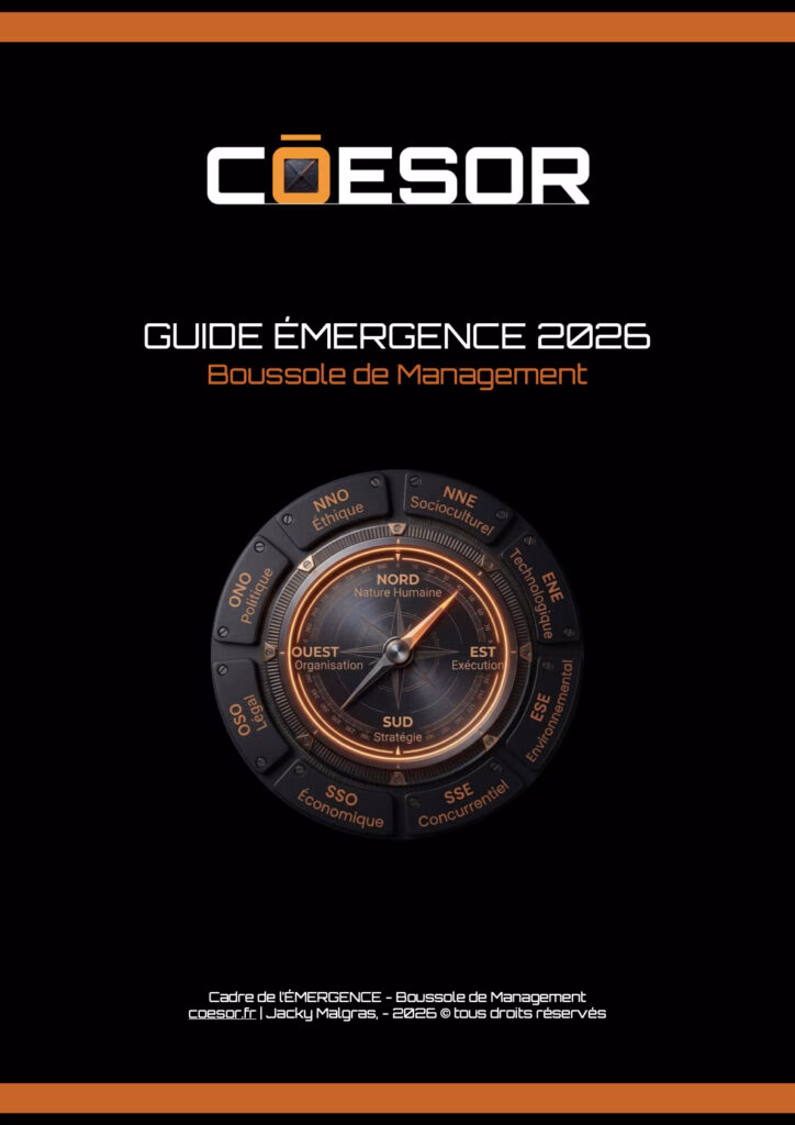 Consultant PME et ETI | COESOR | Guide ÉMERGENCE Couverture Guide Émergence 2026 Boussole de Management - COESOR